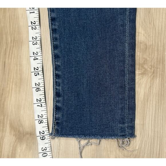 AG Farrah Jeans sz 27 Skinny Ankle High-Rise 14 Year 14YBUG Frey Hem 27x29 - Picture 9 of 12